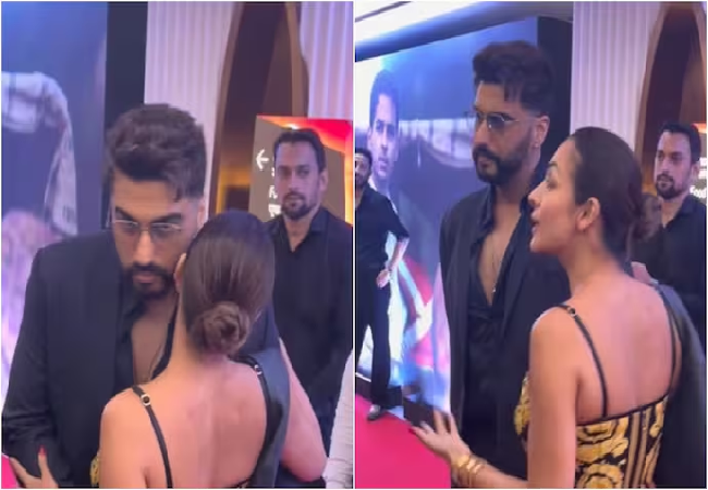 ब्रेकअप के बाद इवेंट में अर्जुन और मलाइका हुए आमने सामने , एक दूसरे को लगाया गले