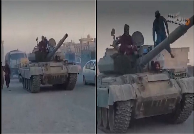 VIDEO-अफगानी सैनिकों ने जवाबी ऑपरेशन में पाक टैंक पर कब्‍जा कर, चेकप्‍वाइंट किया तबाह, तो पाकिस्तान गिड़गिड़ाया, बोला- खुदा के लिए…