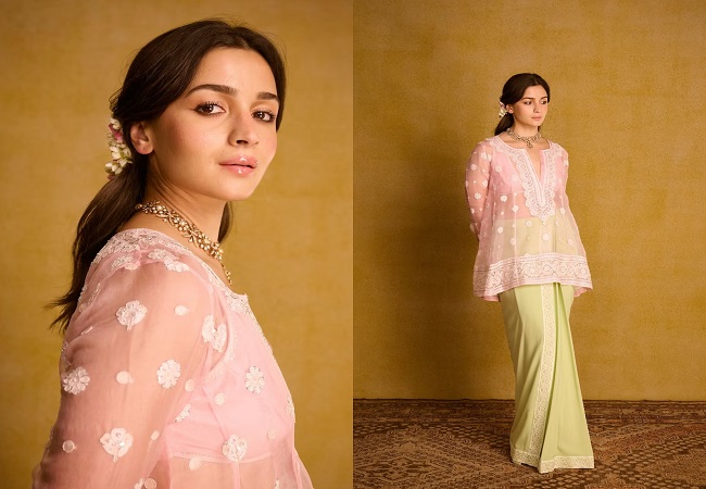 Alia Bhatt Trending Look: अब ट्रेंड में है आलिया का लुंगी-कुर्ता, इस लुक में दिखा फैशन में सादगी और पारंपरिक अंदाज का संतुलन