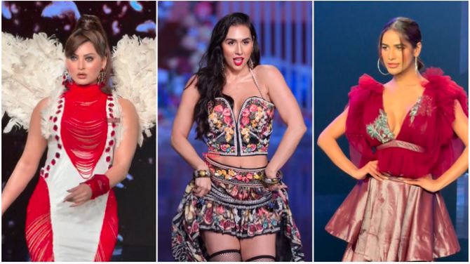 फैशन इवेंट में उर्वशी रौतेला, पूनम पांडे जैसे सेलेब्स खूबसूरत आउटफिट्स में किया रैंप वॉक, उनकी अदाओं और ड्रेस नेटिजंस का खींचा ध्यान