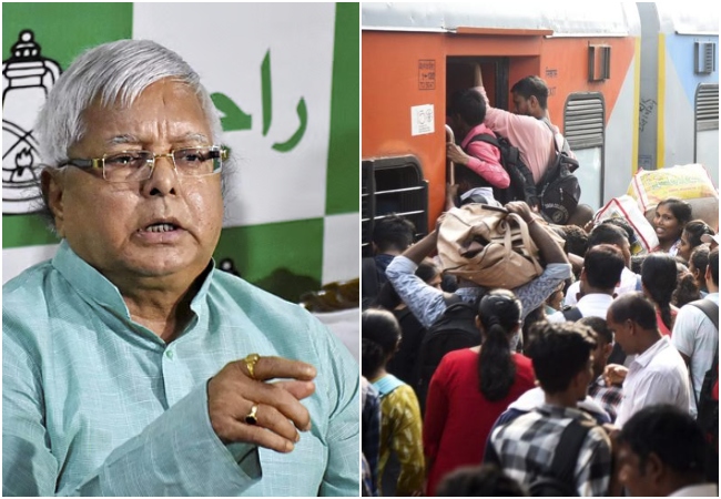 ‘12000 रेलगाड़ियां छठ पर्व पर बिहार के लिए चलाई जायेंगी, यह भी सफेद झूठ निकला…’ लालू ने सरकार पर साधा निशाना