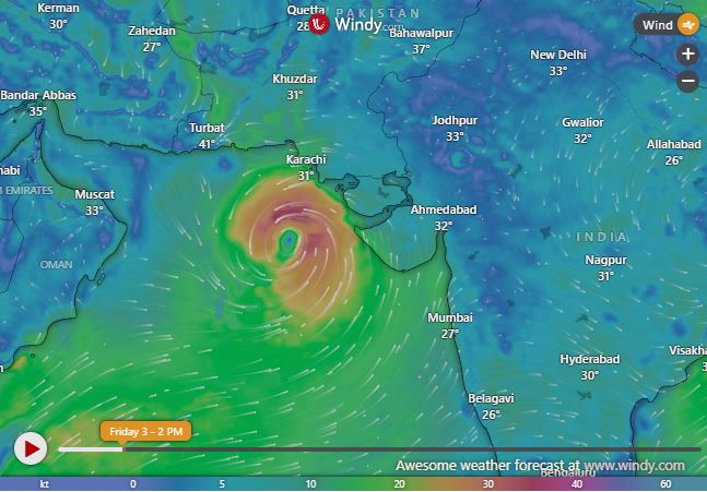 Cyclone Shakti Live Tracking : अरब सागर में बन रहा 2025 का पहला तूफान चक्रवात ‘शक्ति’, IMD का अलर्ट जारी