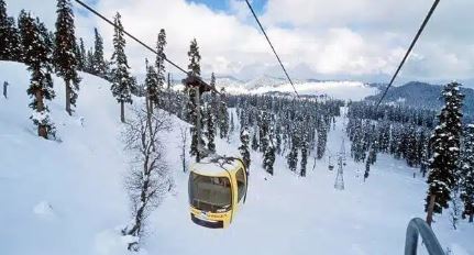 Tourism in winter : दुनिया भर के सैलानियों को आकर्षित करता है गुलमर्ग, पर्यटकों के लिए स्वर्ग है