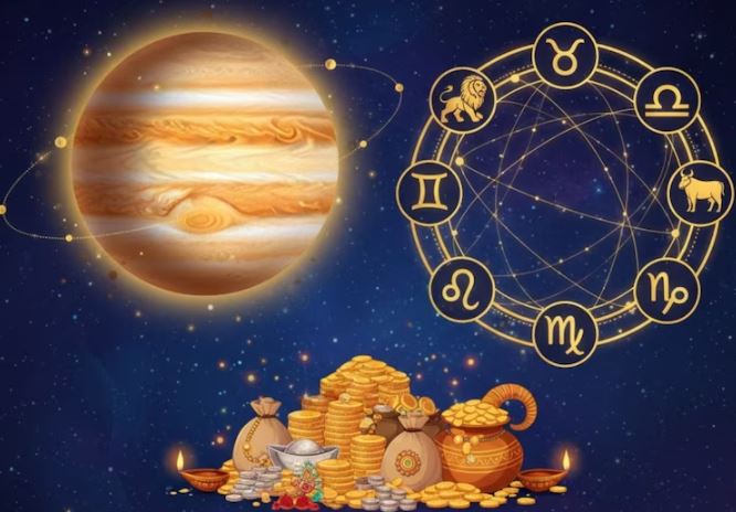 Guru Gochar 2025 : गुरु बृहस्पति के गोचर से इन राशियों को मिलेगी बड़ी खुशखबरी , जीवन में शुभ परिणाम आने की प्रबल संभावना