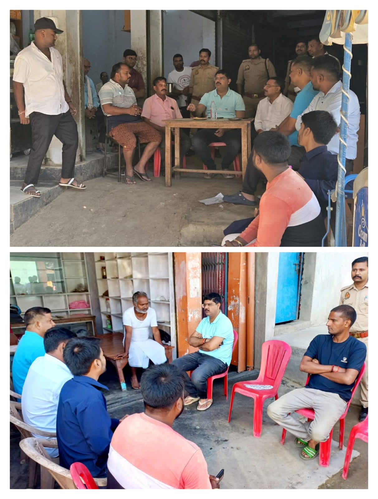 विधायक ऋषि त्रिपाठी का क्षेत्र भ्रमण — सेवा, संवेदना और संवाद का संगम