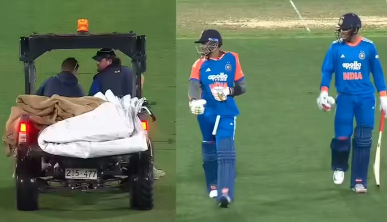 IND vs AUS 1st T20 : भारत-ऑस्ट्रेलिया का पहला टी20 मैच बारिश से धुला, कप्तान सूर्या ने बनाया खास रिकॉर्ड