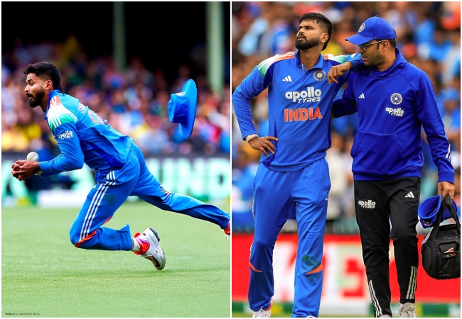 कैच पकड़ते समय श्रेयस अय्यर हुए चोटिल, दूसरी पारी में बल्लेबाजी करने पर सस्पेंस