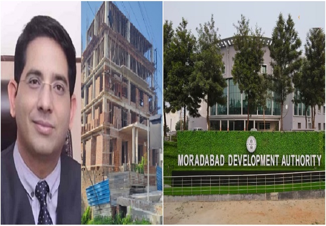 मुख्यमंत्री जी! मुरादाबाद विकास प्राधिकरण के अफसरों की मिलीभगत से अरबों की सरकारी जमीन पर अस्पताल बनवा रहे डॉ. मंजेश राठी