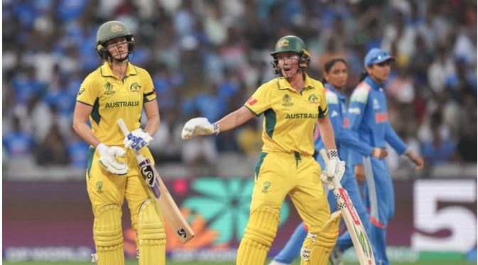 IND W vs AUS W Semifinal Live : ऑस्ट्रेलिया ने भारत को दिया 339 रनों का लक्ष्य, लिचफील्ड ने सेमीफाइनल में जड़ा शतक