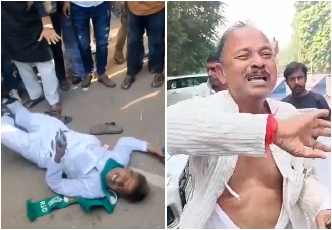Video- ‘कोई बच्चों की तरह जमीन पर लोटने लगा तो किसी ने फाड़ लिया अपना कुर्ता…’ राबड़ी आवास के बाहर RJD नेताओं का हाई-वोल्टेज ड्रामा