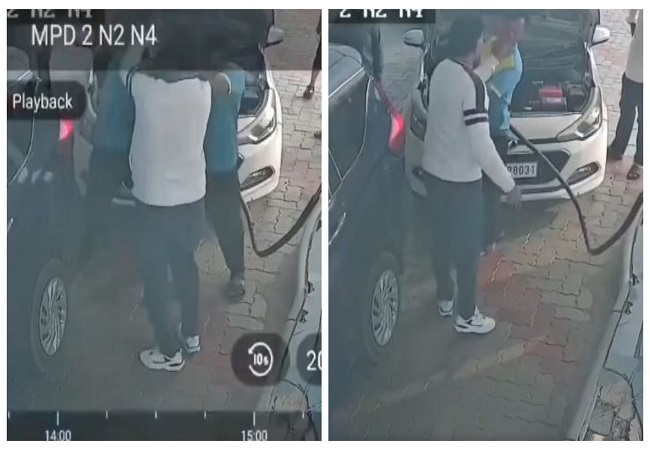 VIDEO: एसडीएम और पेट्रोल पंप कर्मियों में हुई जमकर मारपीट, साथी महिला का आरोप उसके साथ हुई छेड़छाड़