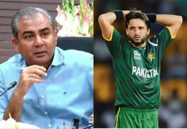शाहिद अफरीदी का मोहसिन नकवी पर सीधा हमला, बोले- राजनीति और क्रिकेट एक साथ नहीं चलेगी
