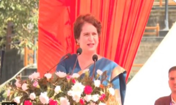 मोदी सरकार पूरे देश में एक गलत तरीके की राजनीति कर रही, जिसमें उनका मकसद है सिर्फ और सिर्फ चुनाव जीतना: प्रियंका गांधी