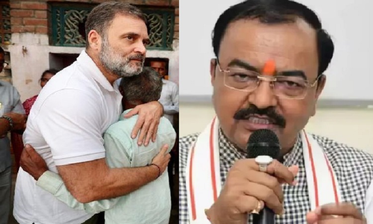 हरिओम वाल्मीकि के परिवार से मिले राहुल गांधी: केशव मौर्य ने साधा निशाना, कहा-पीड़ित परिवार की पीड़ा से आपका कोई लेना देना नहीं