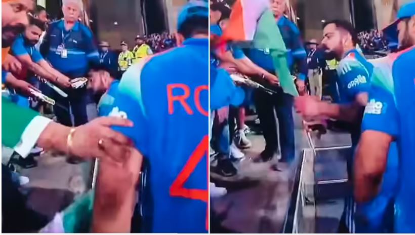 Video Viral : कोहली को वतन से है प्यार…, देश का तिरंगा झंडा विराट के दिल में बसता है