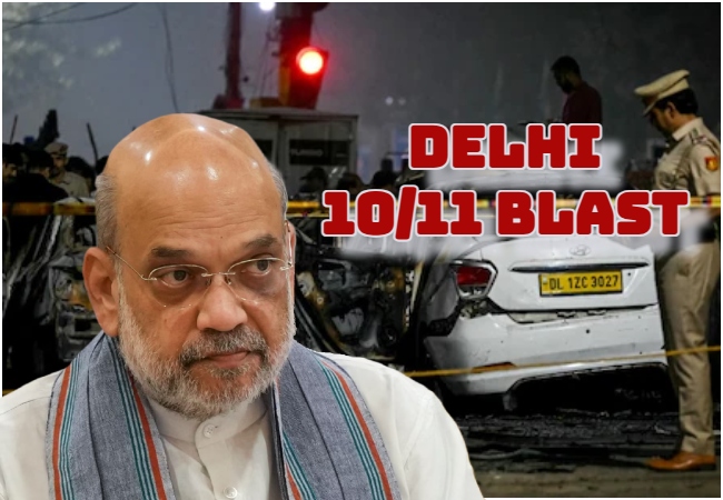 Delhi 10/11 Blast: गृह मंत्री अमित शाह ने दिल्ली में बुलाई हाई-लेवल बैठक, लाल किला मेट्रो स्टेशन बंद