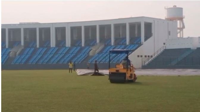 Ayodhya News : डॉ. भीमराव अंबेडकर अंतरराष्ट्रीय स्टेडियम बनकर तैयार, नौ नवंबर से होगा अयोध्या प्रीमियर लीग का आयोजन