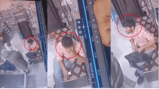 Delhi Blast : आतंक का डॉक्टर उमर दिल्ली धमाके से पहले पहुंचा था मोबाइल शॉप, फरीदाबाद से नया CCTV फुटेज वायरल