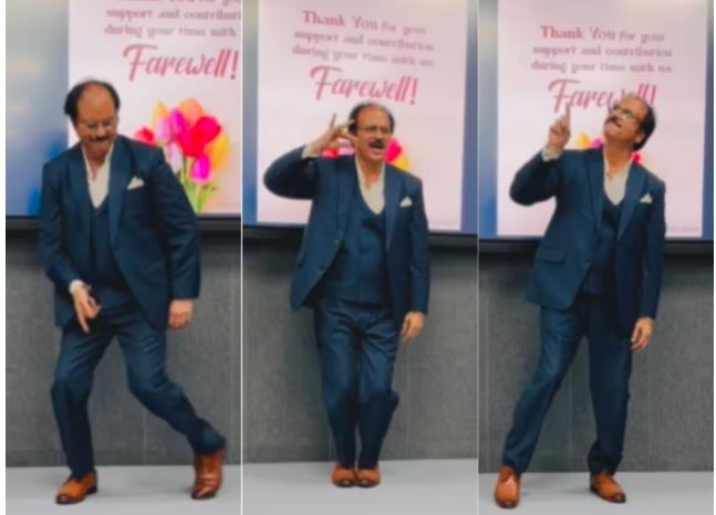 VIDEO : फेयरवेल पार्टी में गुरुजी ने तेरी बातों में ऐसा उलझा जिया…गाने पर किया गजब का डांस, कब कौन हो जाए वायरल?