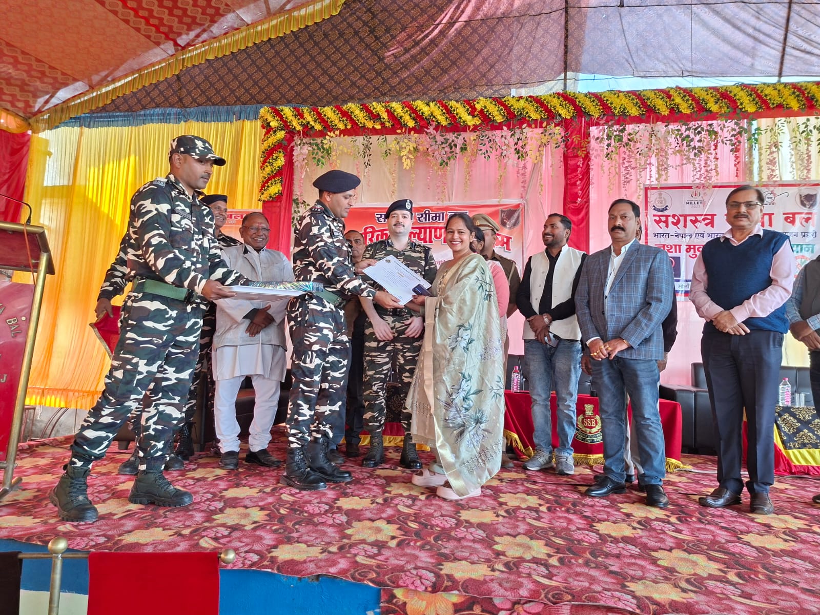 15 दिवसीय ब्यूटीशियन प्रशिक्षण पूरा, एसएसबी ने 30 प्रतिभागियों को दिया प्रमाण पत्र