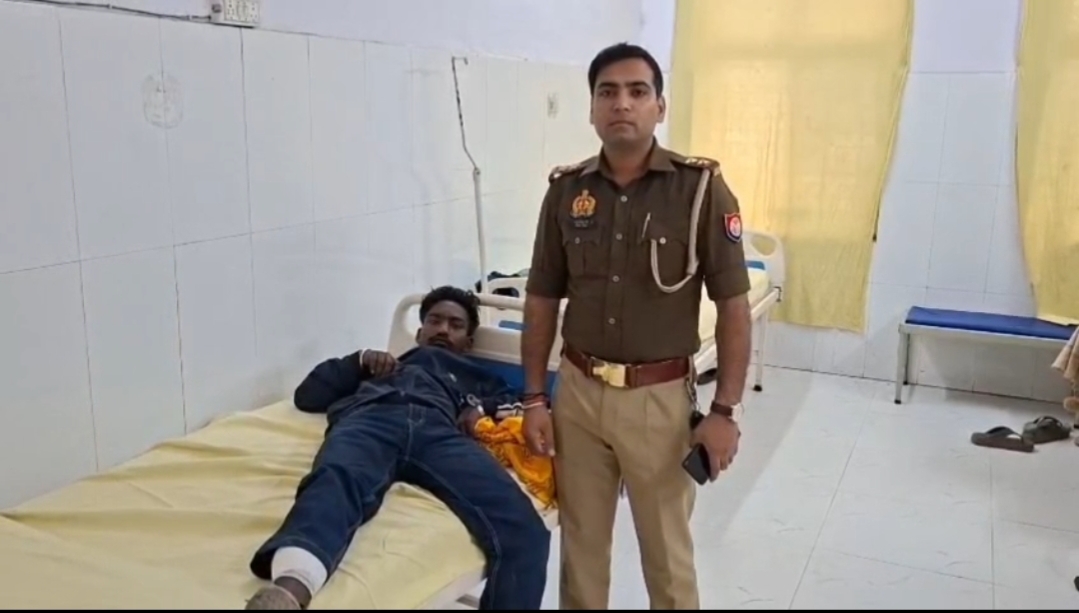 हत्या का आरोपी घटना के 4 घंटे बाद मुठभेड़ के दौरान गिरफ्तार, प्रेम कहानी में बाधा बनने के चलते की गयी हत्या