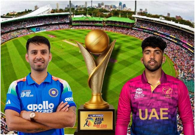 IND vs UAE: आज एशिया कप राइजिंग स्टार्स में यूएई से भिड़ेगा भारत; जानें- कब और कहां देख पाएंगे लाइव मैच