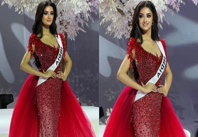 Miss Universe 2025 : मिस यूनिवर्स मुकाबले में भारतीय सुंदरी लाल जलपरी बन लूटा सबका दिल, दिखा जलवा