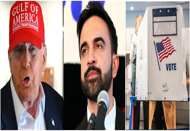 New York Mayor Election 2025 : ट्रंप ने निर्दलीय उम्मीदवार के पक्ष में वोटिंग की अपील, ‘अगर भारतीय मूल के जोहरान ममदानी Mayor बने तो…’