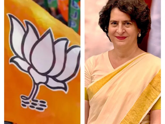 प्रियंका गांधी ने BJP की ‘शराबी पति’ से की तुलना, कहा-अगर आपकी सहेली का पति रोज उसे पीटता हो और फिर अचानक एक दिन साड़ी ले आए…