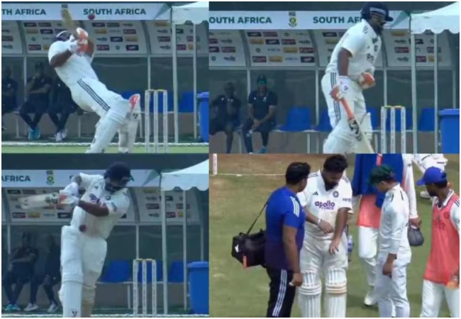 ऋषभ पंत को साउथ अफ्रीका ए खिलाफ मैच में कई बार लगी चोट, मैदान छोड़कर जाना पड़ा बाहर