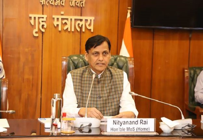 केंद्रीय मंत्री नित्यानंद राय ने महागठबंधन की आलोचना कर कहा एनडीए सरकार ने अपने सभी वादे किए पूरे