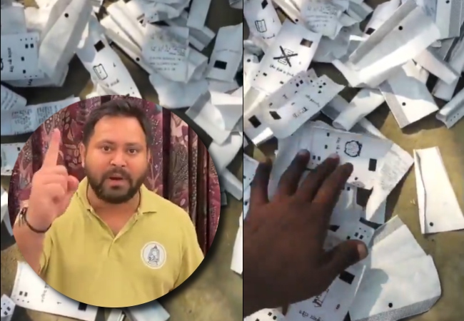 Video- ‘समस्तीपुर में भारी संख्या में EVM से निकलने वाली VVPAT पर्चियां फेंकी हुई मिली…’ आरजेडी ने वीडियो शेयर कर किया बड़ा दावा