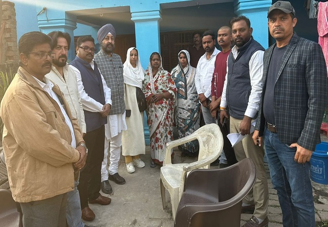 बीएलओ विजय कुमार वर्मा की मौत हादसा नहीं, बल्कि सिस्टम के तरफ से की गई हत्या है : विनय पटेल