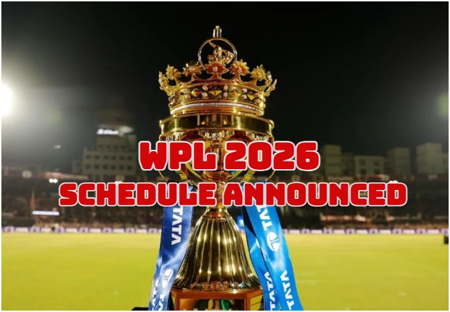WPL 2026 Schedule Announced: बीसीसीआई ने डब्ल्यूपीएल 2026 के शेड्यूल का किया ऐलान; देखें- कब और कहां खेले जाएंगे मैच