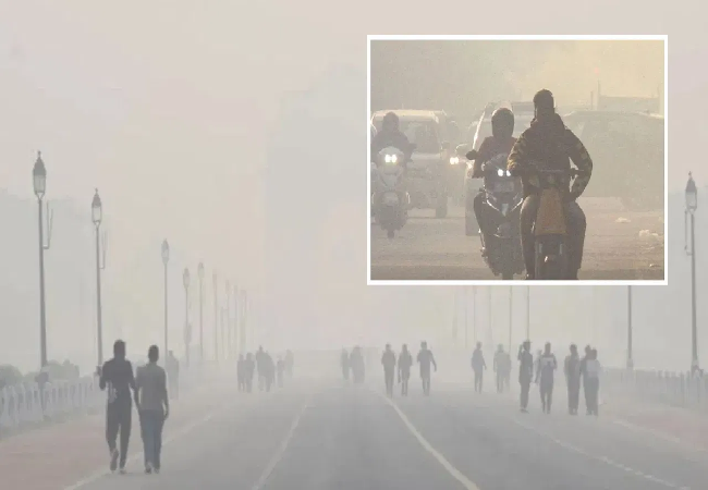 राजधानी में प्रदूषण चरम पर, AQI 391 पर पहुंचा, कोहरा ने बढ़ाई चिंता