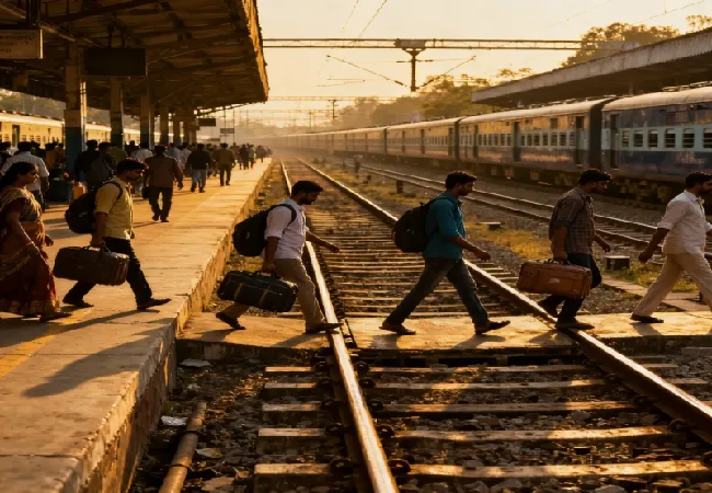 Mirzapur News: चुनार स्टेशन पर बड़ा हादसा, रेलवे ट्रैक पार कर रहे श्रद्धालु , ट्रेन की चपेट हुई 8 लोगों की मौत