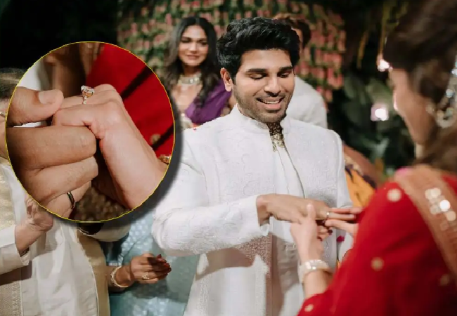 अल्लू अर्जुन के छोटे भाई Allu Sirish ने की सगाई, Engagement की फोटो वायरल