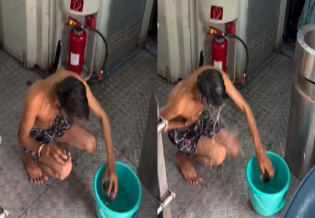 Viral Video : फेम के लिए ट्रेन में ही नहाने लगा युवक , वीडियो वायरल के बाद Railway ने लिया बड़ा एक्शन
