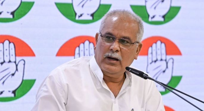 सरकार का इंटेलीजेंस पूरी तरह से फेल, केवल विपक्षी नेताओं की जासूसी करने में लगाया: भूपेश बघेल