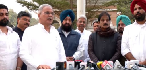 कांग्रेस ने वोट चोरी के आरोप को लेकर पंजाब में शुरू किया हस्ताक्षर कैंपेन, भूपेश बघेल बोले-राष्ट्रपति को सौपेंगे ज्ञापन