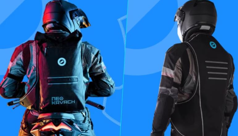 Neo Kavach : बाइक राइडर्स के लिए लॉन्च हुआ एयरबैग , मिलेगा हाई-टेक सुरक्षा कवच