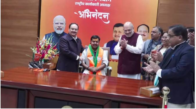 बीजेपी के नए राष्ट्रीय कार्यकारी अध्यक्ष नितिन नबीन की जेपी नड्डा और अमित शाह ने की ताजपोशी, कई शीर्ष नेता रहे मौजूद