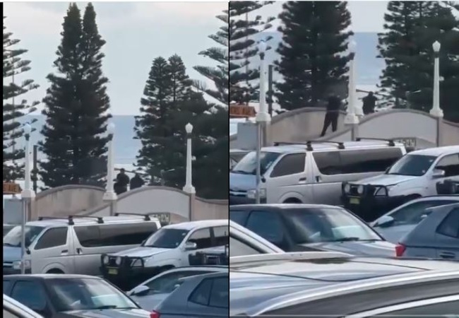 VIDEO-ऑस्ट्रेलिया के बॉन्डी बीच पर गोलीबारी कम से कम 10 लोगों की मौत , दो हमलावार गिरफ्तार,पुलिस ऑपरेशन जारी