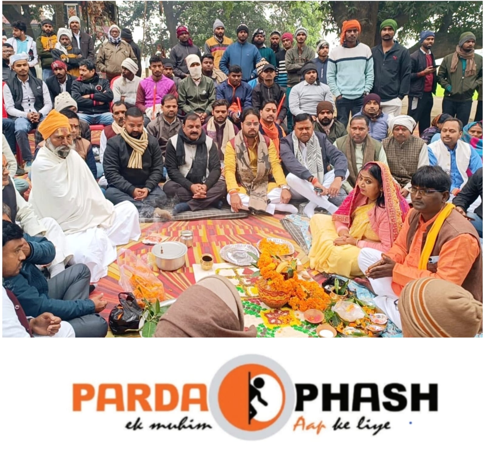 सनातन चेतना का प्रदर्शन: पनियरा में विराट हिन्दू सम्मेलन का भूमि पूजन, शक्ति प्रदर्शन में बदली रैली