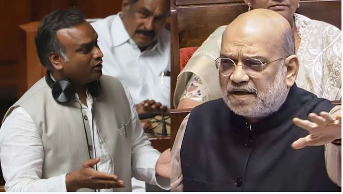 BJP-RSS ने लोकतंत्र को बना दिया तमाशा, संसद में अमित शाह के जानें किस बयान पर आग बबूला हुए प्रियांक खरगे? BJP-RSS ने लोकतंत्र को बना दिया तमाशा, संसद में अमित शाह के जानें किस बयान पर आग बबूला हुए प्रियांक खरगे?