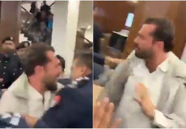 Video: पंजाब असेंबली में CM को सुरक्षाकर्मियों ने पीटा, प्रतिनिधियों के साथ भी हुई बदसलूकी