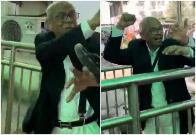 Video: पूर्व CJI पर जूता फेंकने वाले राकेश किशोर की वकील ने चप्पल से की पिटाई तो लगाने लगा- सनातन धर्म की जय हो के नारे