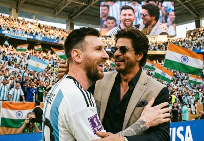 'Messi' के साथ किंग खान कोलकाता में बिखेरेंगे जलवा, सुपरस्टार ने फैंस में भरा जोश