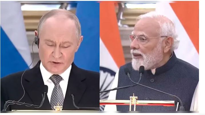 Modi-Putin Joint Statement : जब पुतिन ने कह दी पीएम मोदी के 'मन की बात', बोले-भारत की विकास की गाड़ी में रूस डालता रहेगा अपना तेल