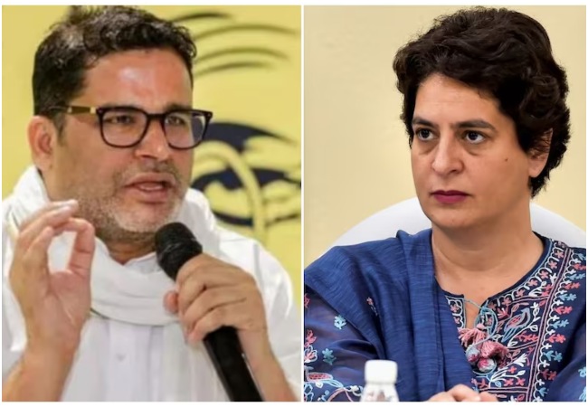 प्रशांत किशोर और प्रियंका गांधी के बीच दिल्ली में हुई सीक्रेट मीटिंग, मीडिया ने किया सवाल तो दिया ये बड़ा बयान